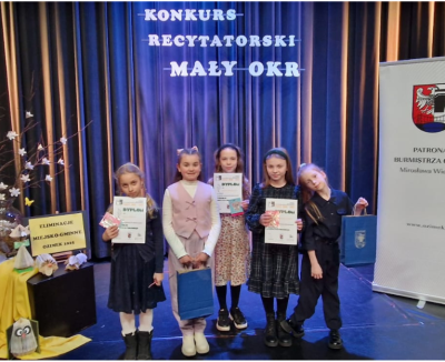 Mały OKR 2025 – kl. I-III - reprezentantki Trójki na podium!